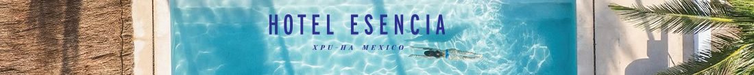 HOTEL ESENCIA HEADER BANNER 1100X110PIX